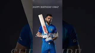 Virat Kohli Birthday status 👌shorts viratkohli birthday ytshorts [upl. by Johppah540]