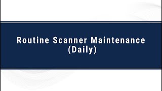 Aperio GT 450 scanner Quick Tips Routine Scanner Maintenance [upl. by Niarb]