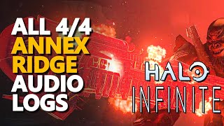 All Annex Ridge Audio Logs Halo Infinite [upl. by Ramsay]