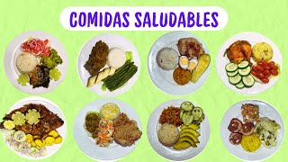 8 Recetas saludables fáciles y deliciosas en casa [upl. by Pam]