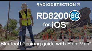 RD8200SG  iOS Bluetooth pairing guide with PointMan [upl. by Ainod335]