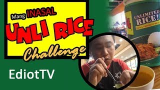 Insane Unli Rice Mukbang Challenge 95 cups  EdiotTV [upl. by Weed]