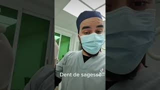 extraction dent de sagesse inférieure قلع ضرس العقل avec anatomie spéciale [upl. by Ynos]