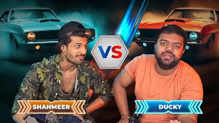 Ducky Bhai vs Shahmeer Abbas  Car RACE CHALLENGE [upl. by Suqram]