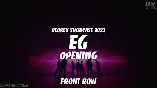 OPENING TEAM  BEDREX SHOWCASE 2023 69  FRONT ROW [upl. by Ahar699]