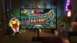 宇宙×日テレコンセプトムービー「FREEDOM～宇宙は自由だ～」 [upl. by Newra151]