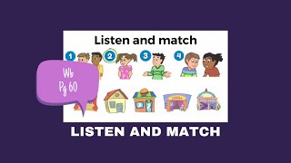 GET SMART PLUS 3  WORKBOOK PAGE 60  LISTEN AND MATCH [upl. by Anyahs]