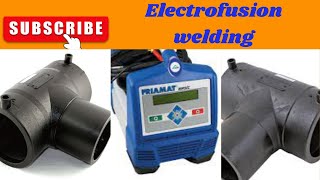 Electrofusion welding for gas water mining and irrigation [upl. by Ahsirtak]