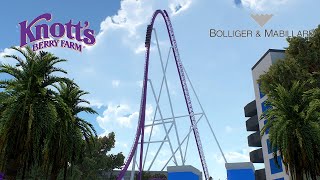 Knotts Berry Farm Giga Prediction  BampM Giga  Nolimits 2  4K [upl. by Danby]