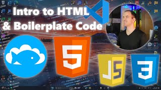 1 Introduction to HTML amp Boilerplate Code [upl. by Nana]