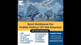 MA and MPP Programs of IITs NONCUET [upl. by Notlrahc]