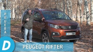 Peugeot Rifter  Prueba  Review en español  Diariomotor [upl. by Mcmurry79]