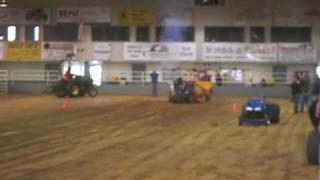 motorcycle tractor pull powderly ky 112709 hillbilly rocket [upl. by Kermy]