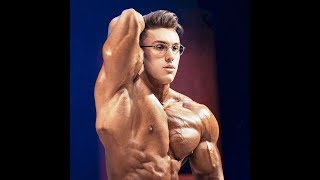 Brandon harding huge muscular bodybuilderPosing and workout [upl. by Neri]