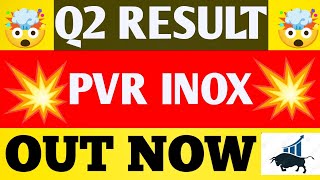 Pvr Inox Q2 Results 2025  Pvr Inox Results Today  Pvr Inox share news today  Pvr Inox Share News [upl. by Akinuahs]