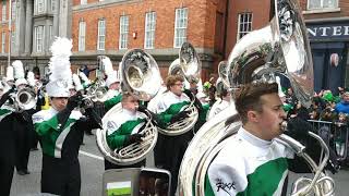 St Patricks Parade 2019  Slippery Rock University quotMarching Pridequot [upl. by Ellerahs]