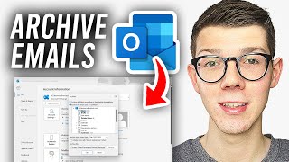 How To Archive Emails In Outlook  Full Guide [upl. by Amalita]