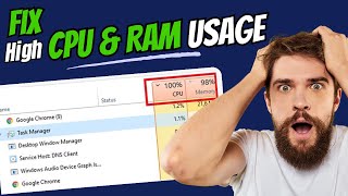 Fix High CPURAM Usage in Windows 1011 Got BEST Solutions 2024 [upl. by Anayad]