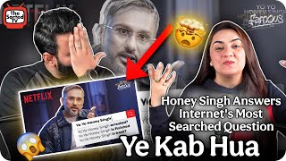 Yo Yo Honey Singh  ANSWERS Internet’s Most Searched Questions  The Sorted Reviews [upl. by Tutt]