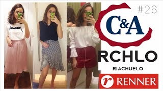 ROUPAS ESTILOSAS E BARATINHAS Achados CampA Riachuelo e Renner  VEDA 26 [upl. by Prevot]