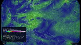 850 winds Rossby Eave of Trami and Eastily Wave  earth null school [upl. by Barna880]