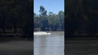 The Huntsman 🕷️Friday Morning practice for the Robinvale 80 waterskiracing waterskiing robinvale [upl. by Trbor]