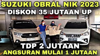 MURAH GILA GILAAN  SUZUKI OBRAL NIK 2023 POTONG HARGA SADIS DP CEPER [upl. by Atiuqrahc324]