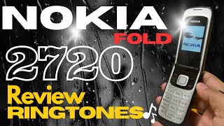 Nokia 2720 fold review  Nokia 2720 fold ringtones  Nokia 2720 fold in 2023 [upl. by Angelica]