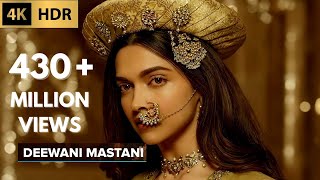 4K Deewani Mastani Full Video Song  Bajirao Mastani  Deepika Padukone [upl. by Otte]