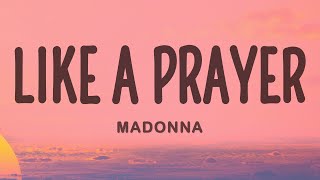 Madonna  Like A Prayer Lyrics Deadpool 3 Soundtrack [upl. by Sidonie]