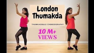 London Thumakda  Queen  Easy Dance Steps  Thumka Souls Choreography [upl. by Eibob]