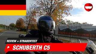 Schuberth C5 Review und Straßentest  ChampionHelmetscom [upl. by Leifeste]