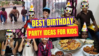 Tips to Plan Kids Birthday Party at Home  Food Menu Return Gift Budget DIY Birthday Decoration [upl. by Deraj]