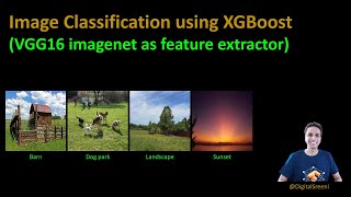 195  Image classification using XGBoost and VGG16 imagenet as feature extractor [upl. by Horick459]