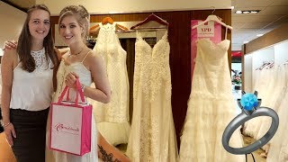 TWEEDE KEER MIJN TROUWJURK PASSEN BIJ DE BRUIDSHOEK 👰 VLOG  Sarah Rebecca [upl. by Retlaw]