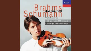 Brahms Violin Concerto in D Major Op 77 I Allegro non troppo Cadenza Bell [upl. by Kristof]