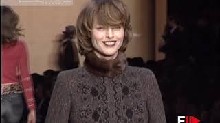 BLUMARINE Fall 2004 2005 Milan  Fashion Channel [upl. by Annaierb]