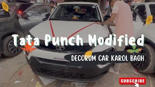 Tata Punch Base Model to Top Model  Tata Punch Modified Under Budget✅ Decorum Car Review [upl. by Margot]