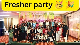 Fresher Party 🥳🎉  Centre University of Himachal Pradesh  MCA Department college [upl. by Adnilemre647]