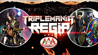 TRIPLEMANÍA REGIA 2021 l PREDICCIONES EN VIVO l Lucha Libre AAA [upl. by Nepsa]