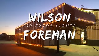 8x28 Wilson Foreman Livestock Trailer [upl. by Adnara]