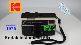 1975 Kodak Instamatic 56x  126 Film Camera [upl. by Adnomar]