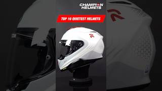 Top 10 Quietest Helmets of 2025  Out Now  ChampionHelmets helmet review top10 motorcyclegear [upl. by Baal983]