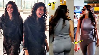 Sai Pallavi FUNNY Reaction After Seeing Janhvi Kapoor  Mumbai Airport  Devara  Filmylooks [upl. by Romy598]