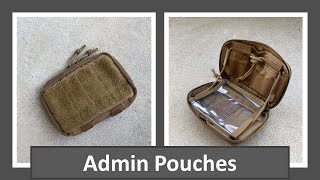 Admin Pouches and What Goes in Them [upl. by Cerf]