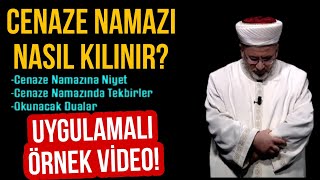 Cenaze namazı nasıl kılınır Uygulamalı örnek video [upl. by Concoff40]