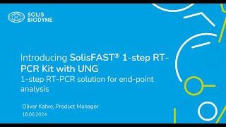 Meet SolisFAST® 1step RTPCR Kit with UNG [upl. by Nodyarg]