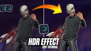 MAKE HDR EFFECT IN ALITE MOTION  HOW TO MAKE HDR CC IN ALITE MOTION ✨ [upl. by Atnauqal]