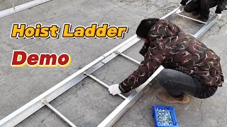 Hoist Ladder Demo [upl. by Shirline495]