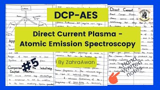 Direct Current Plasma  DCPAES  Direct Current Plasma  Atomic Emission Spectroscopy  AES [upl. by Matilda]